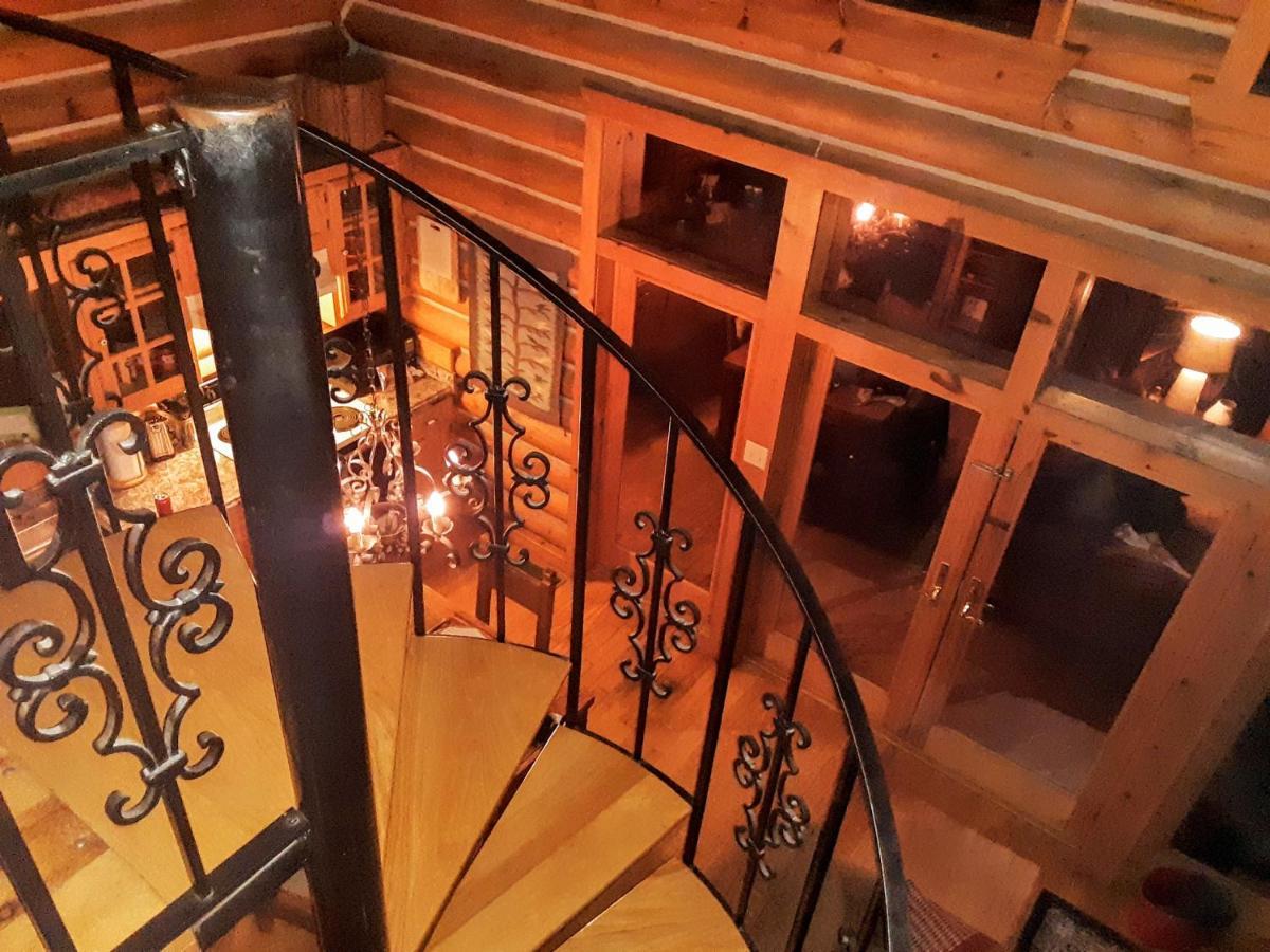 Cherokee Mountain Log Cabins Eureka Springs Buitenkant foto