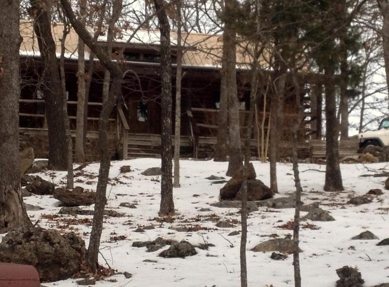 Cherokee Mountain Log Cabins Eureka Springs Buitenkant foto