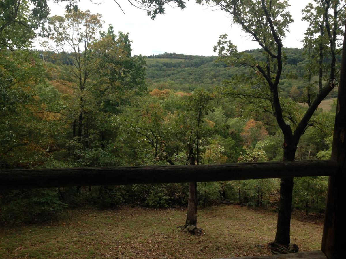 Cherokee Mountain Log Cabins Eureka Springs Buitenkant foto
