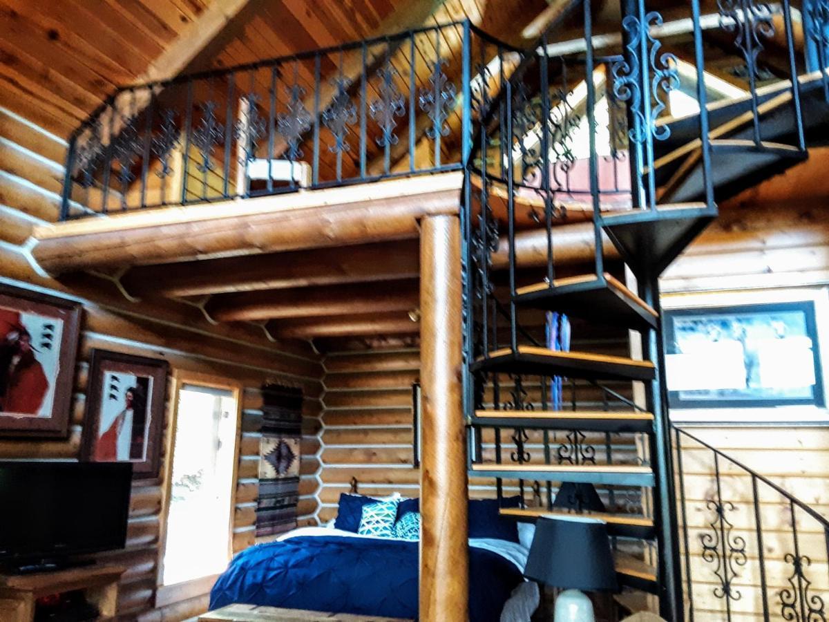 Cherokee Mountain Log Cabins Eureka Springs Buitenkant foto