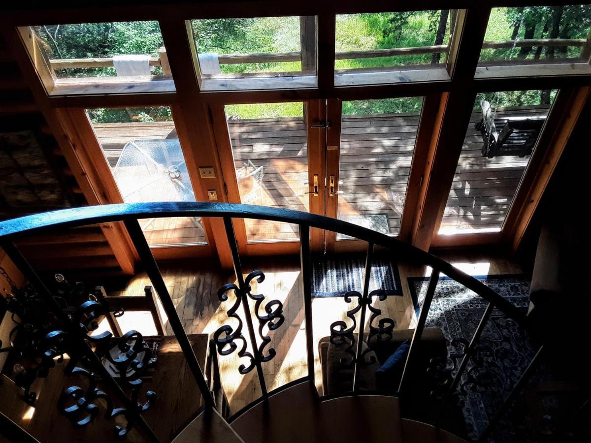 Cherokee Mountain Log Cabins Eureka Springs Buitenkant foto