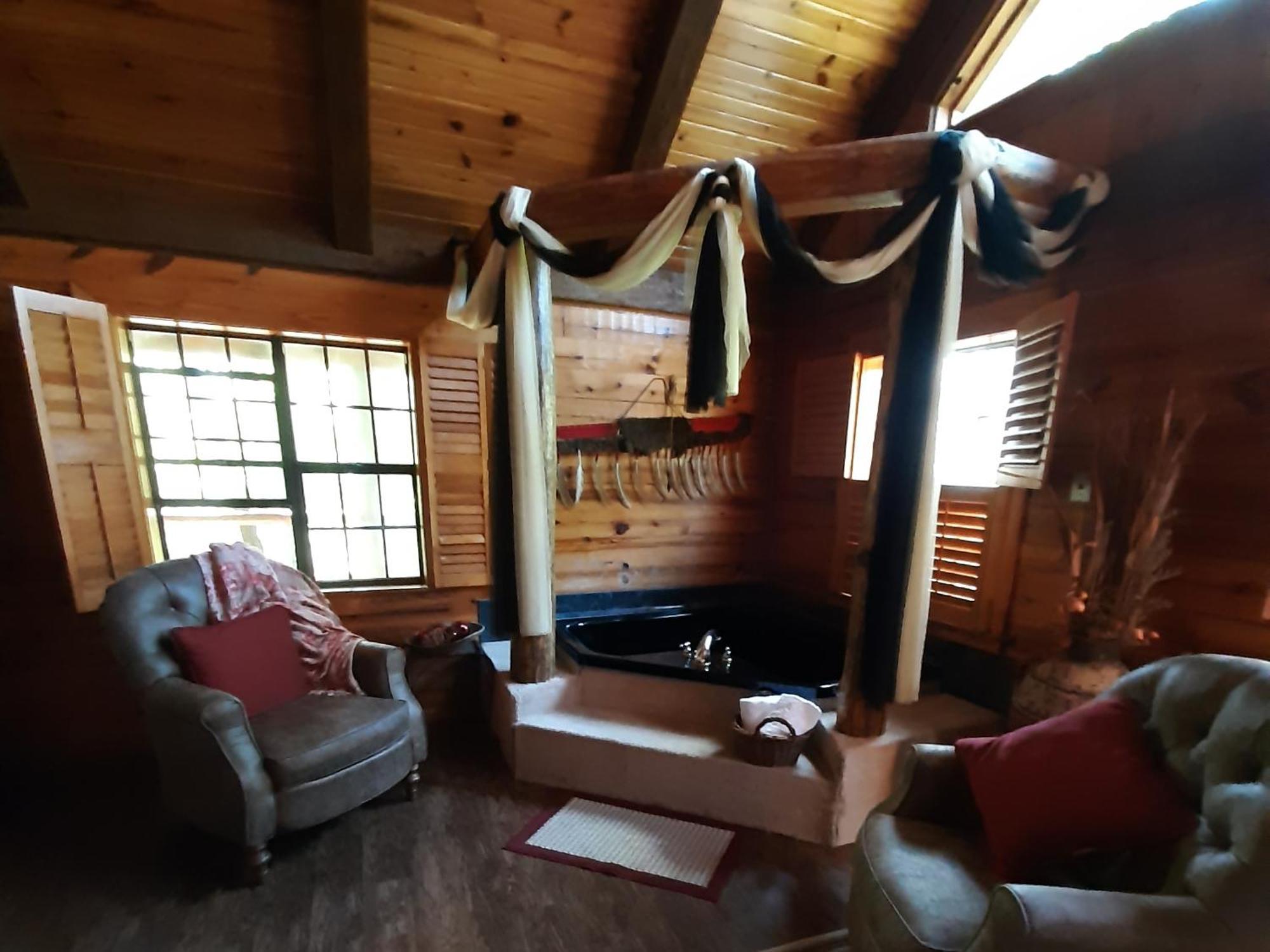 Cherokee Mountain Log Cabins Eureka Springs Kamer foto