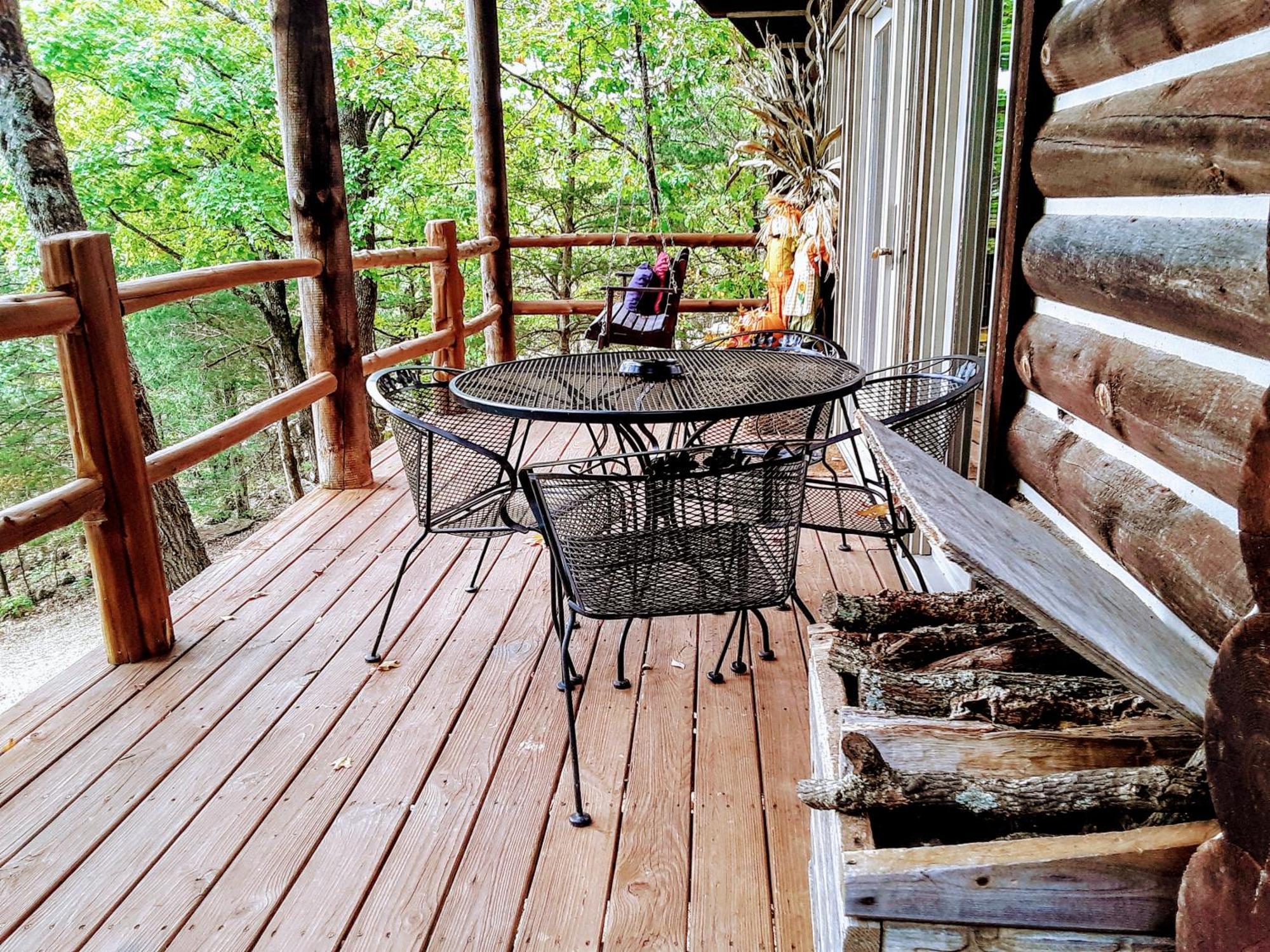 Cherokee Mountain Log Cabins Eureka Springs Kamer foto